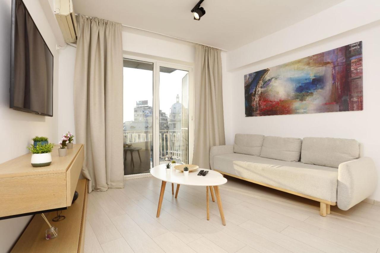 2 Bedroom Apartment With Amazing View In City Center Bucarest Extérieur photo